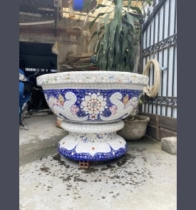 chậu tròn kích thước 1 mét