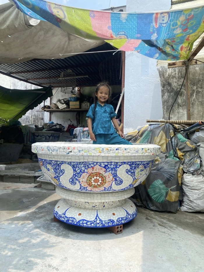 Chậu tròn 1m2