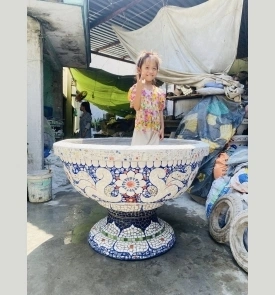 Chậu tròn 1m1 