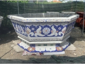 Chậu lục giác 2m 