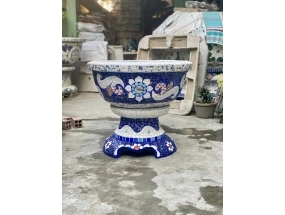 chậu tròn xoay kích thước 60cm 