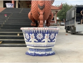 chậu bát giác kích thước 1m