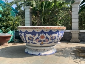 Chậu tròn 1m8