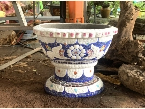 Chậu oval 60cm x 45cm