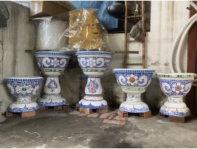 Chậu tròn 50cm , Đôn xoay