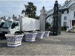 Chậu lục giác 1m2 
